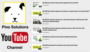 Check ons Pino Solutions YouTube kanaal